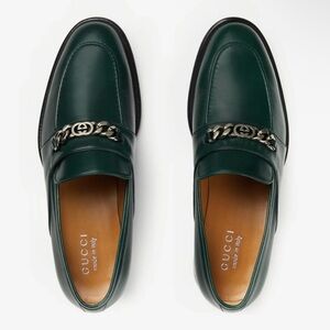 Men’s Green Gucci Loafer 7 1/2
